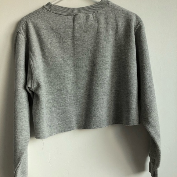 Brandy Melville Alien Cropped Sweatshirt - Picture 3 of 3